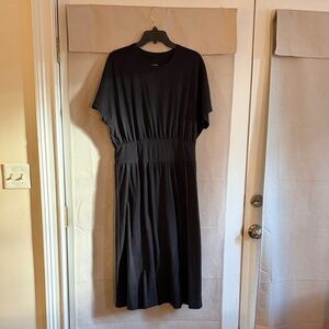 Everlane Classic Black Midi Dress